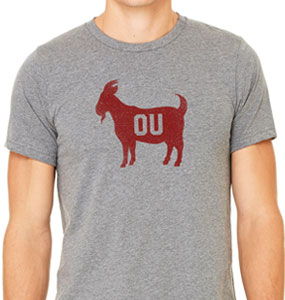 OU G.O.A.T. - Greatest of All Time t-Shirt